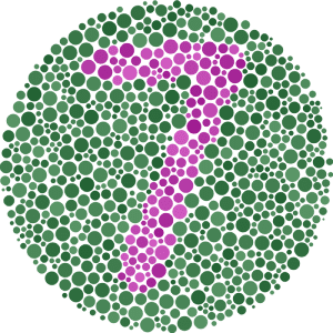 gambar test buta warna